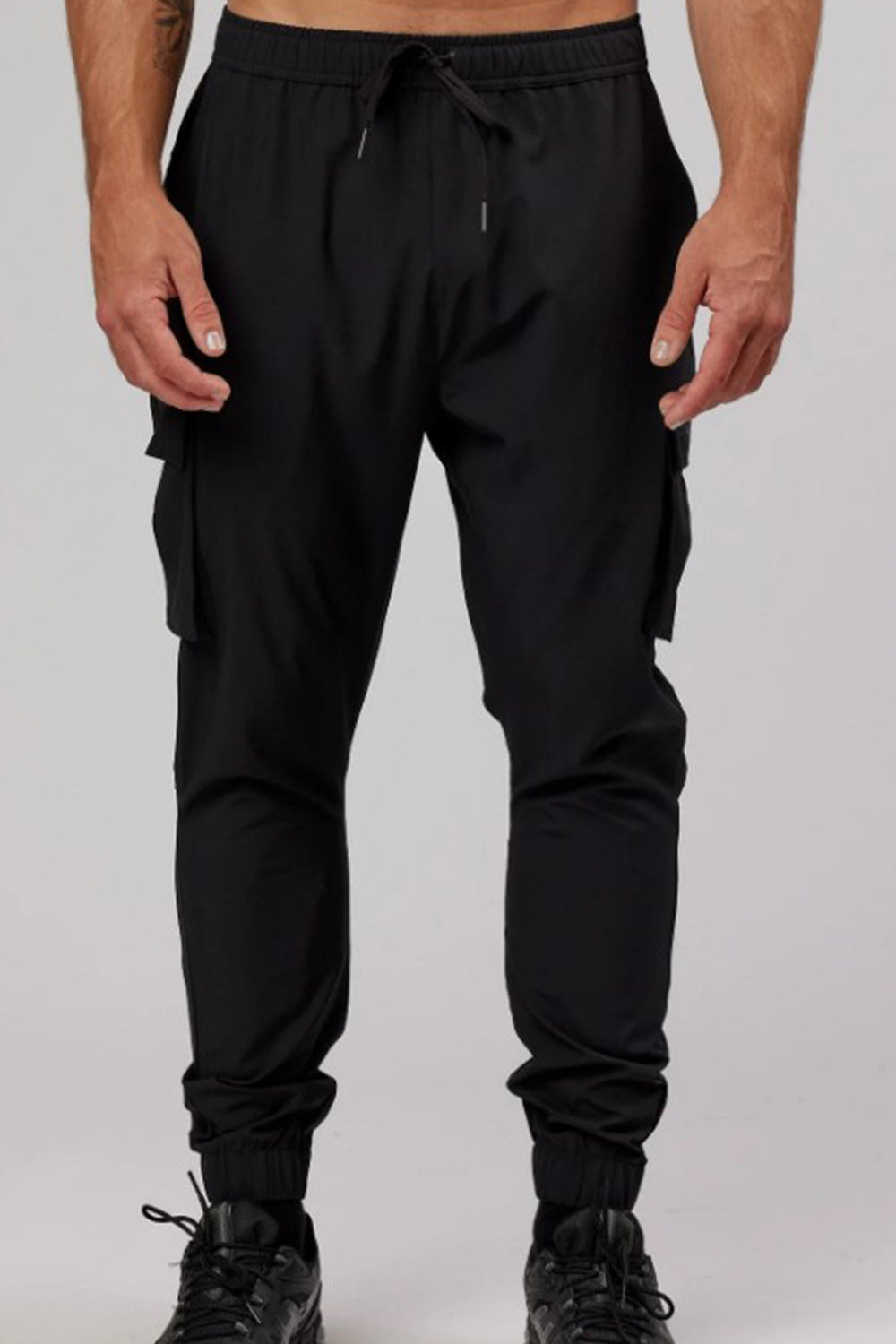 Levi black joggers on sale