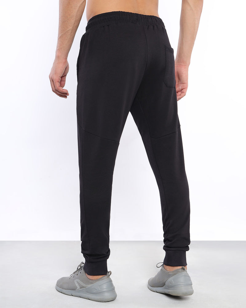 SuperCotton Joggers Jet Black - Relaxed Fit