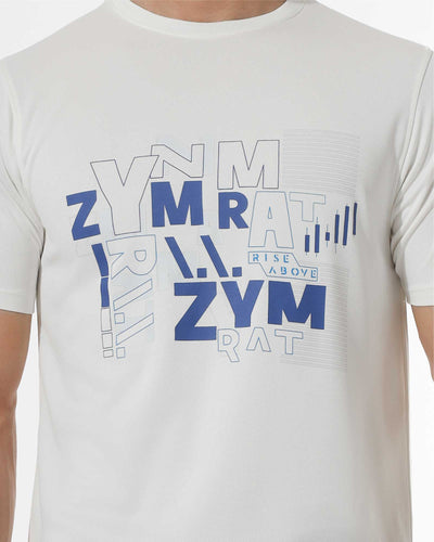 Zymrat print performance wear t-shirt
