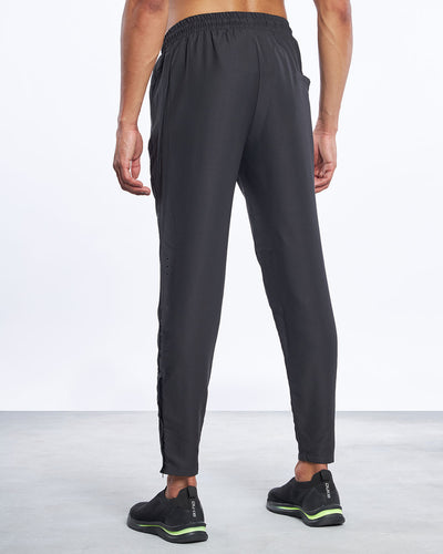 Slide-In Woven All Day Track Pant Black - Regular Fit