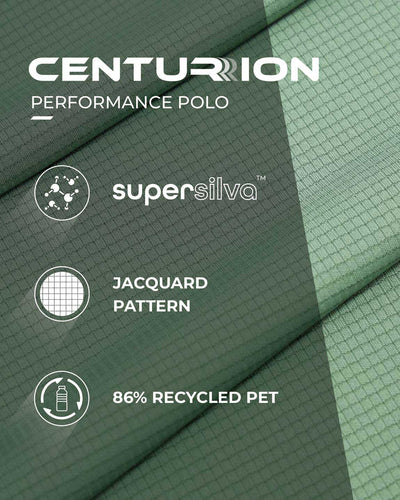 Centurion SuperSilva Polo T-Shirt Pastel Green