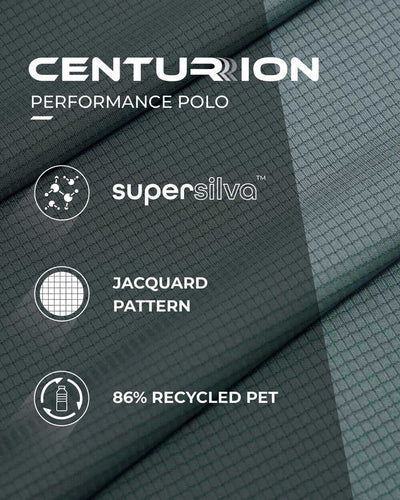 Centurion SuperSilva Polo T-Shirt Storm Grey