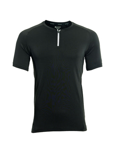 SuperSilva Pro Zipper T-Shirt Black