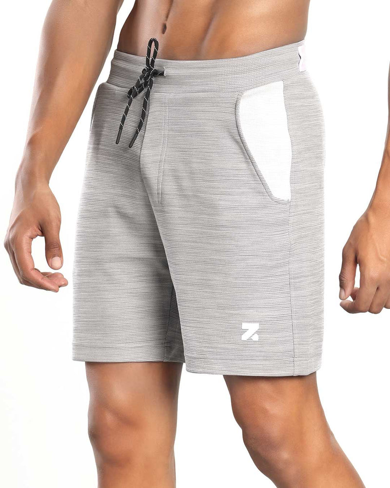 SuperVent Training Shorts with Towel Holder Snow